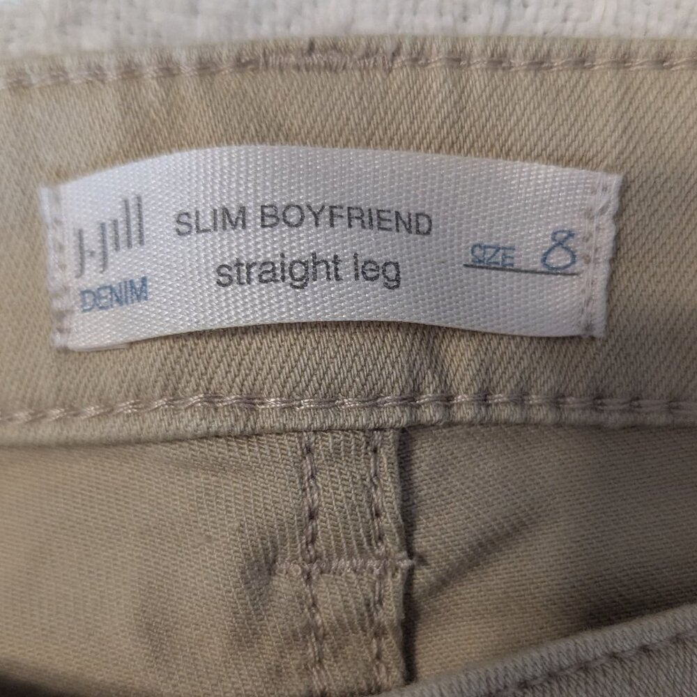 J Jill slim boyfriend jean, women size 8 - Picture 3 of 10